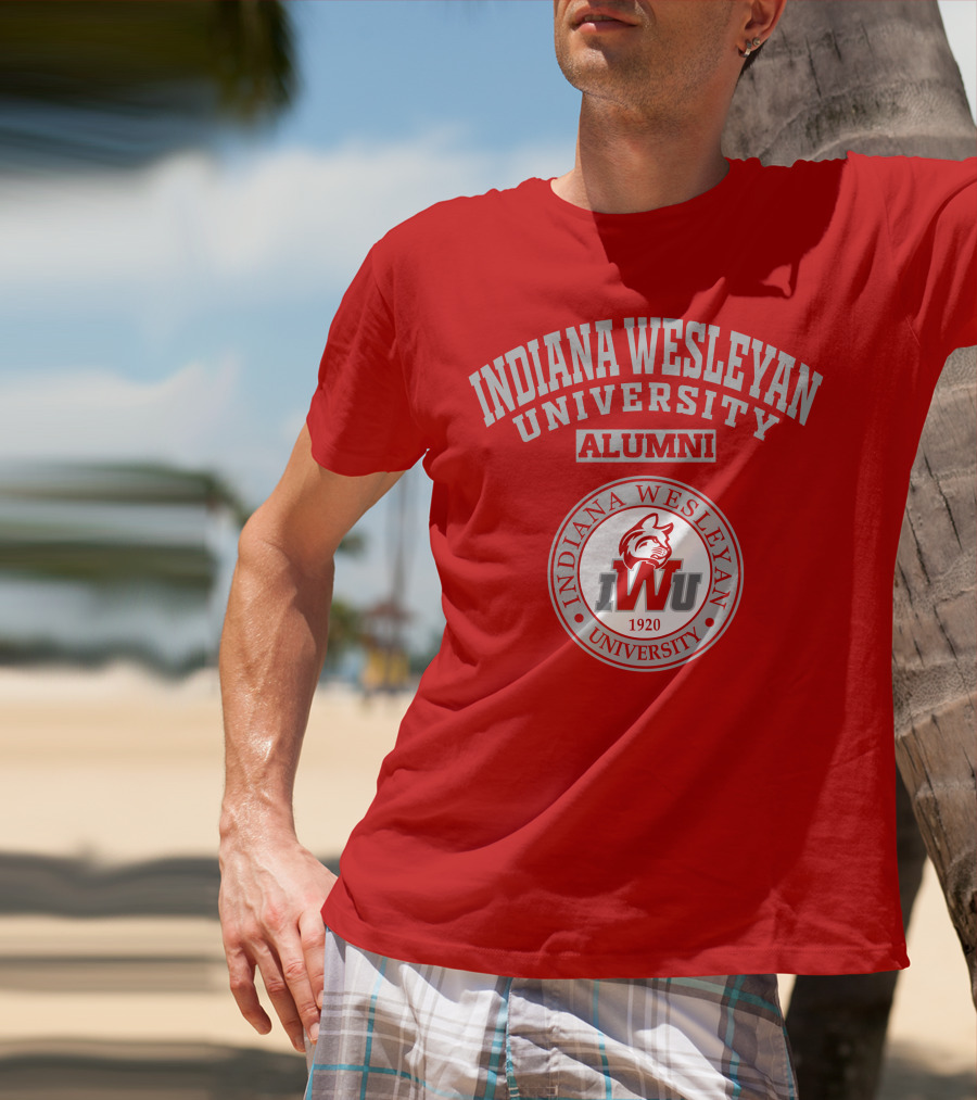 Indiana Wesleyan University Alumni 1920 Logo IWU T-Shirt