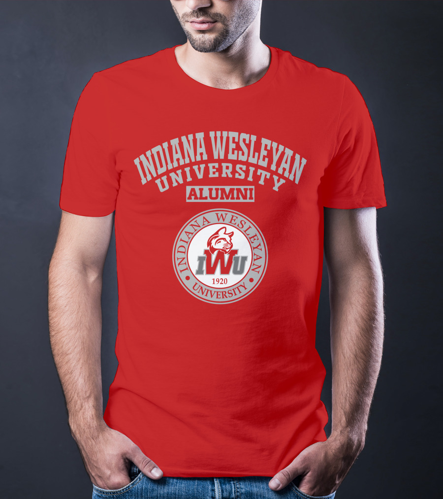 Indiana Wesleyan University Alumni 1920 Logo IWU T-Shirt