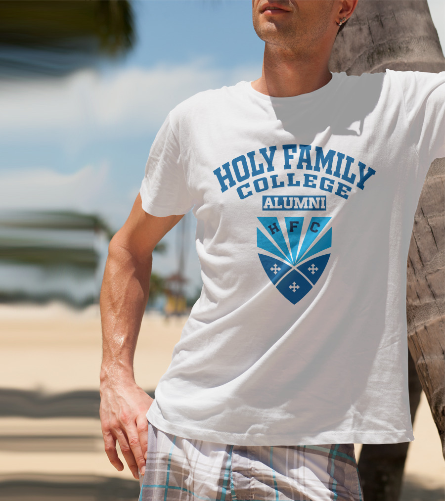 Holy Family College Alumni HFC Shield T-Shirt