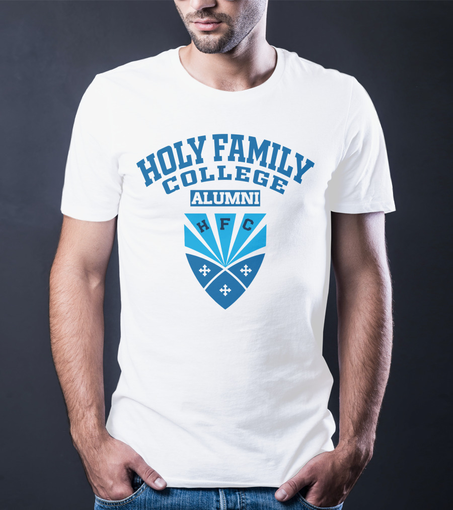 Holy Family College Alumni HFC Shield T-Shirt