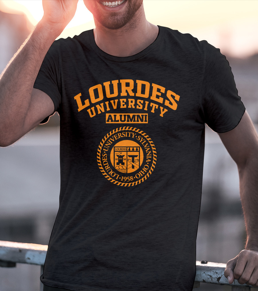 Lourdes University Alumni Seal Ohio Sylvania 1958 T-Shirt