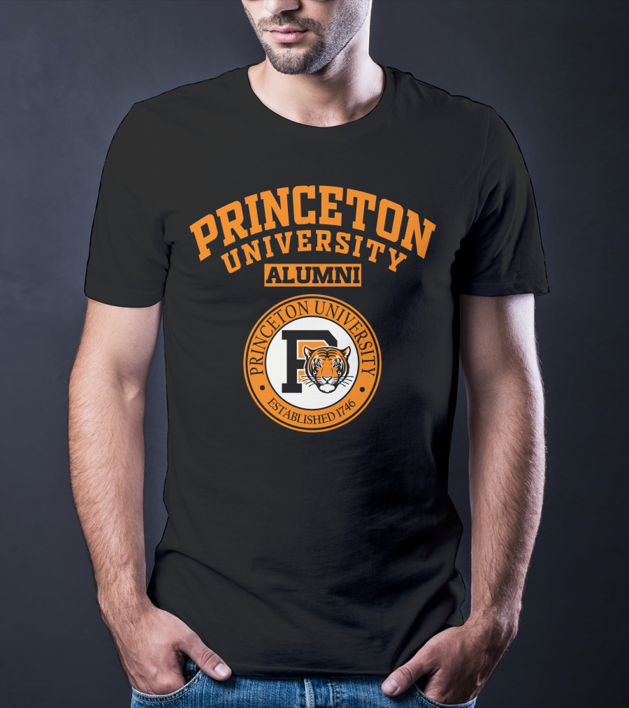 Princeton University Alumni Established 1746 Tiger Seal T-Shirt