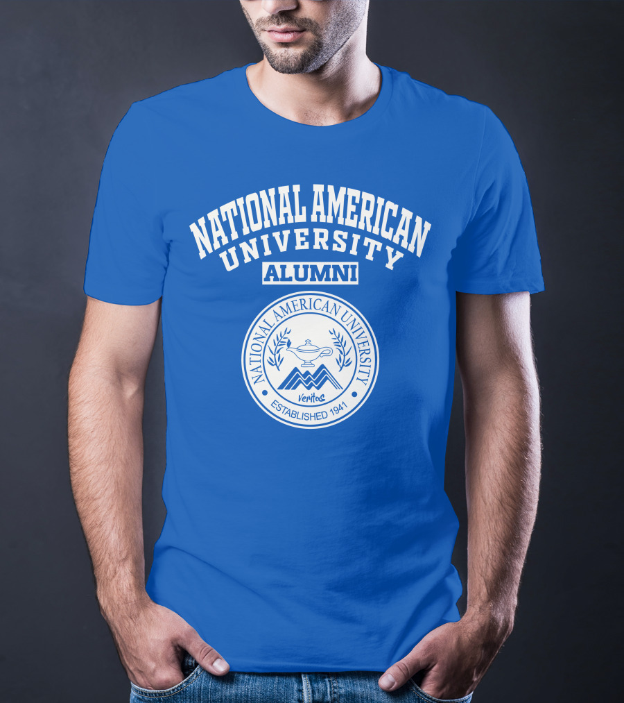 National American University Alumni Established 1941 Veritas T-Shirt