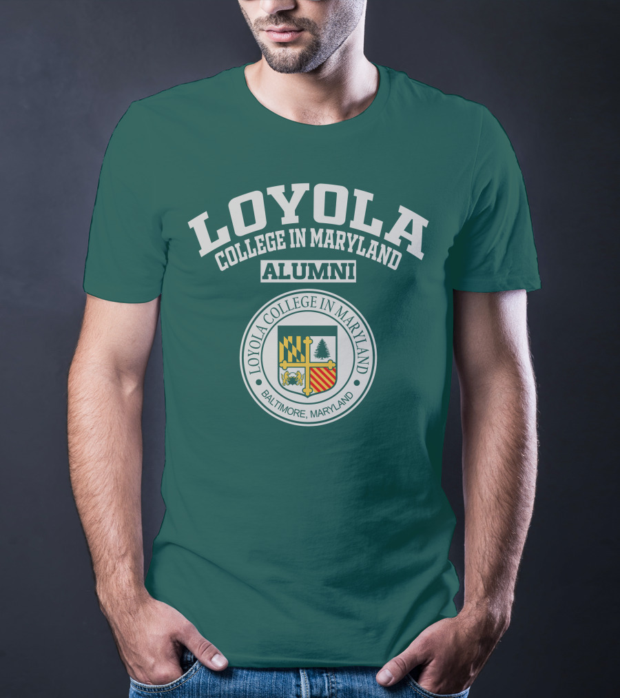 Loyola College IN Maryland Alumni Baltimore Seal T-Shirt