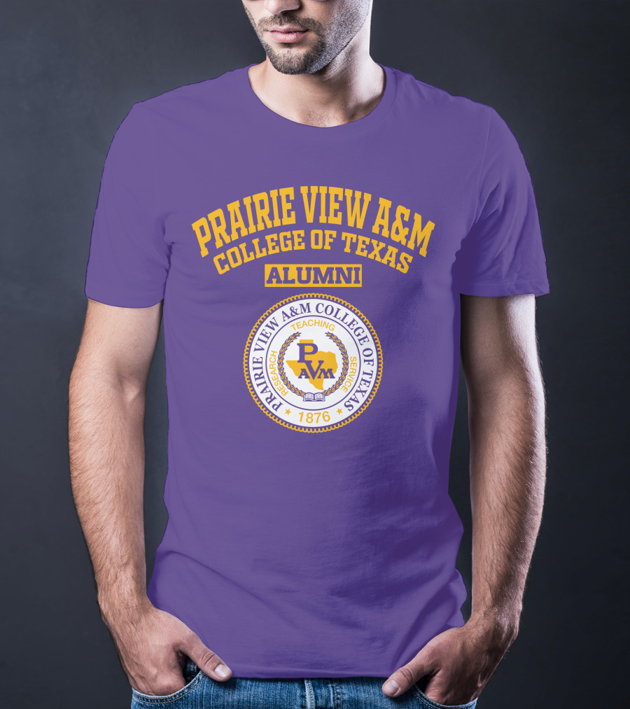 Prairie View A&M College Of Texas Alumni Seal 1876 T-Shirt