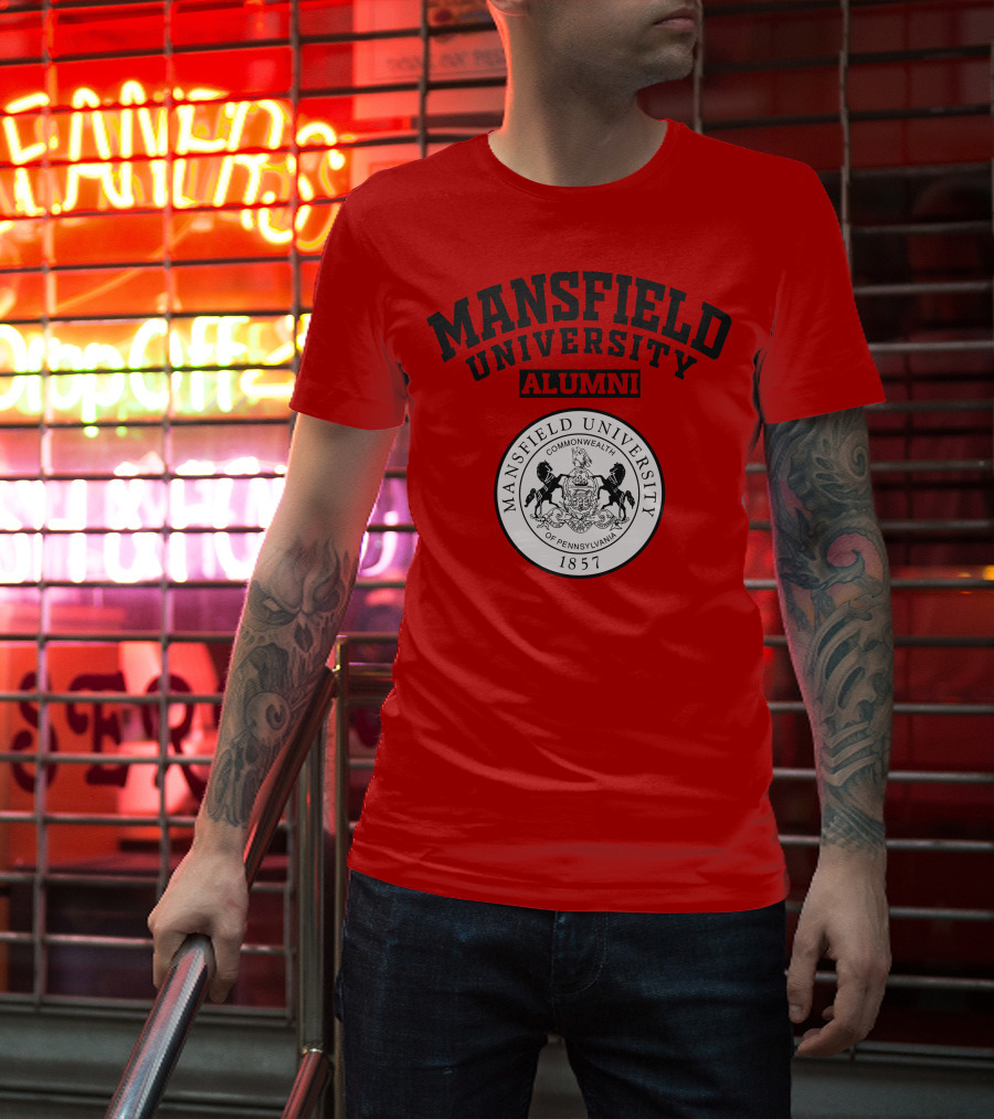 Mansfield University Alumni Commonwealth Of Pennsylvania 1857 T-Shirt