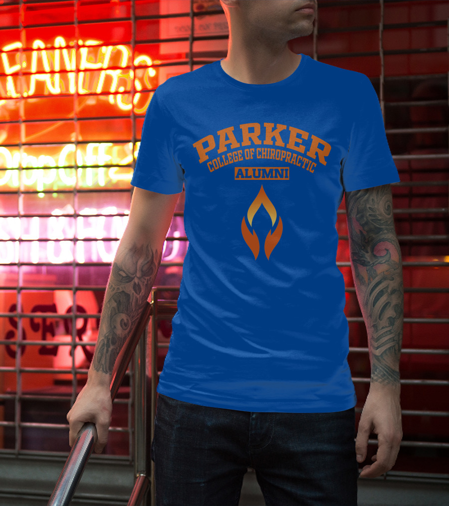 Parker College Of Chiropractic Alumni Flame T-Shirt