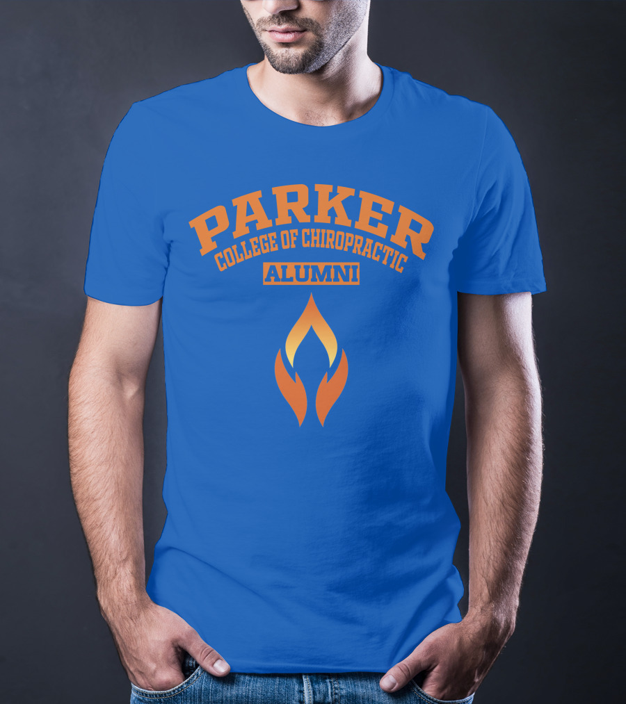 Parker College Of Chiropractic Alumni Flame T-Shirt