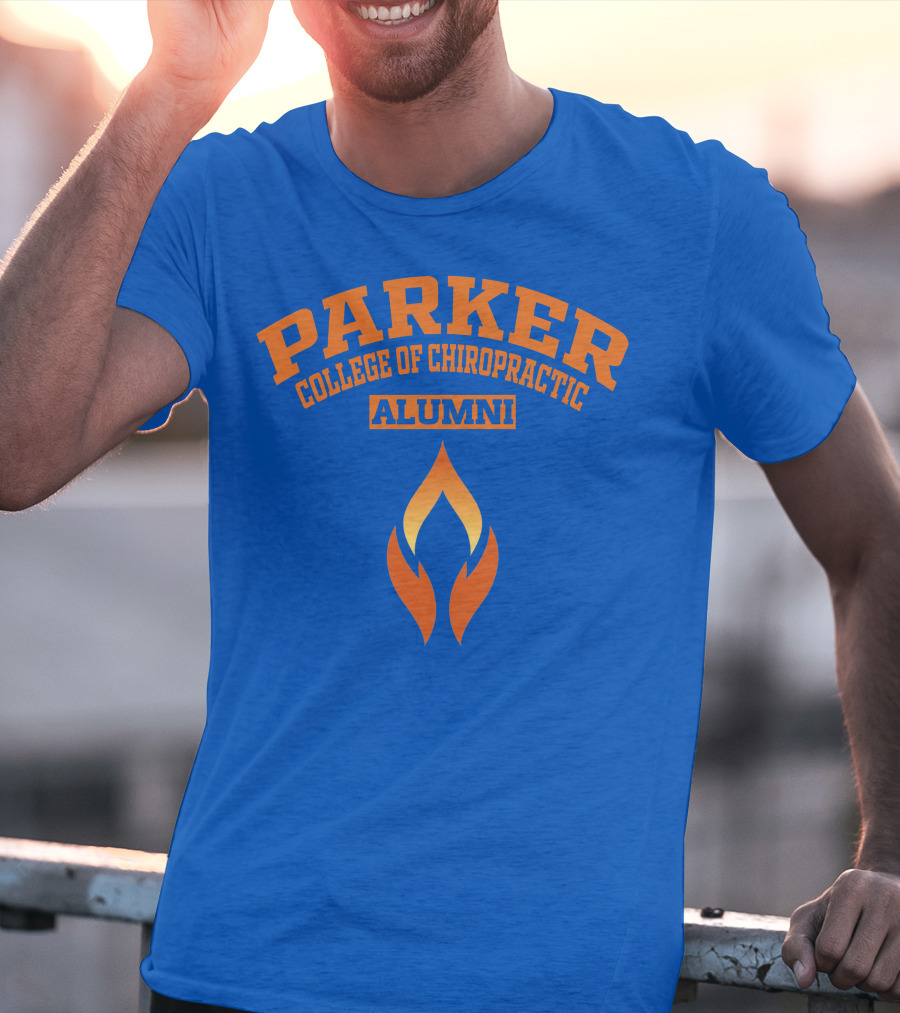 Parker College Of Chiropractic Alumni Flame T-Shirt