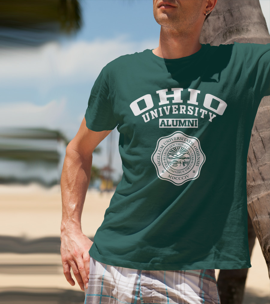 Ohio University Alumni Sigillum Universitatis Ohiensis Seal T-Shirt