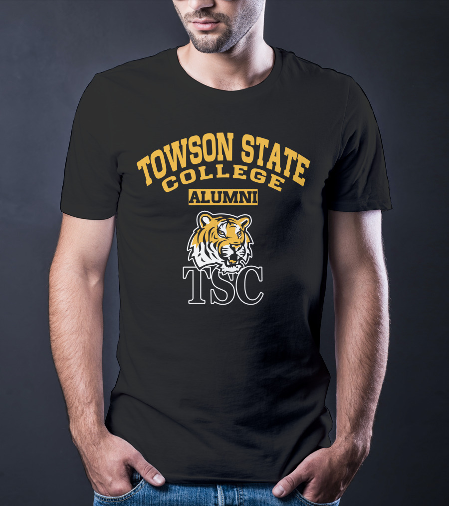 Towson State College Alumni TSC Tiger T-Shirt