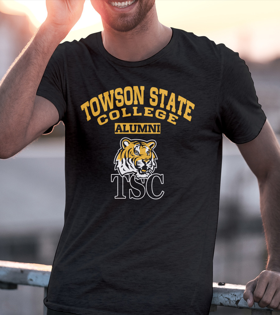 Towson State College Alumni TSC Tiger T-Shirt