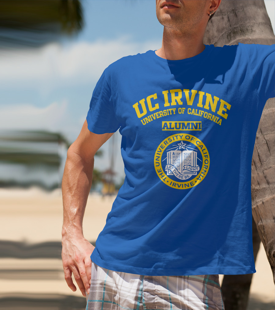 UC Irvine University Of California Alumni Seal Let There Be Light T-Shirt