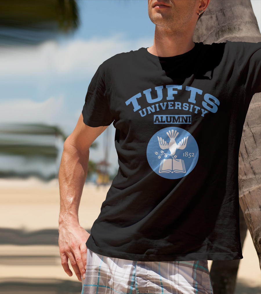 TUFTS UNIVERSITY ALUMNI 1852 Dove Seal T-Shirt