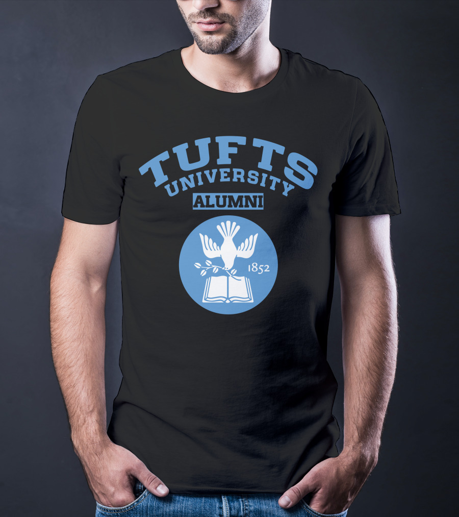 TUFTS UNIVERSITY ALUMNI 1852 Dove Seal T-Shirt