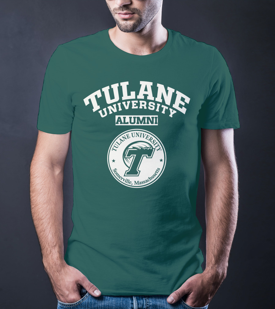 Tulane University Alumni Somerville Massachusetts T-Shirt