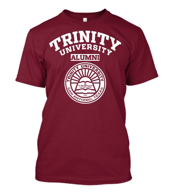 Trinity University Alumni Tribus Unum San Antonio Texas 1869 T-Shirt