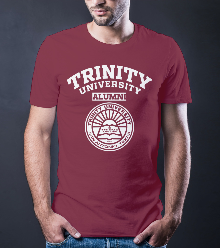 Trinity University Alumni Tribus Unum San Antonio Texas 1869 T-Shirt