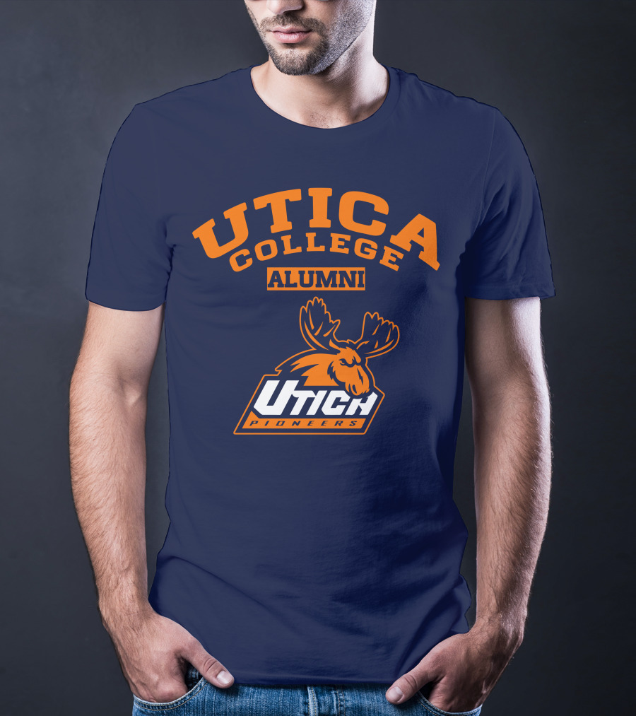 Utica College Alumni Utica Pioneers Moose T-Shirt