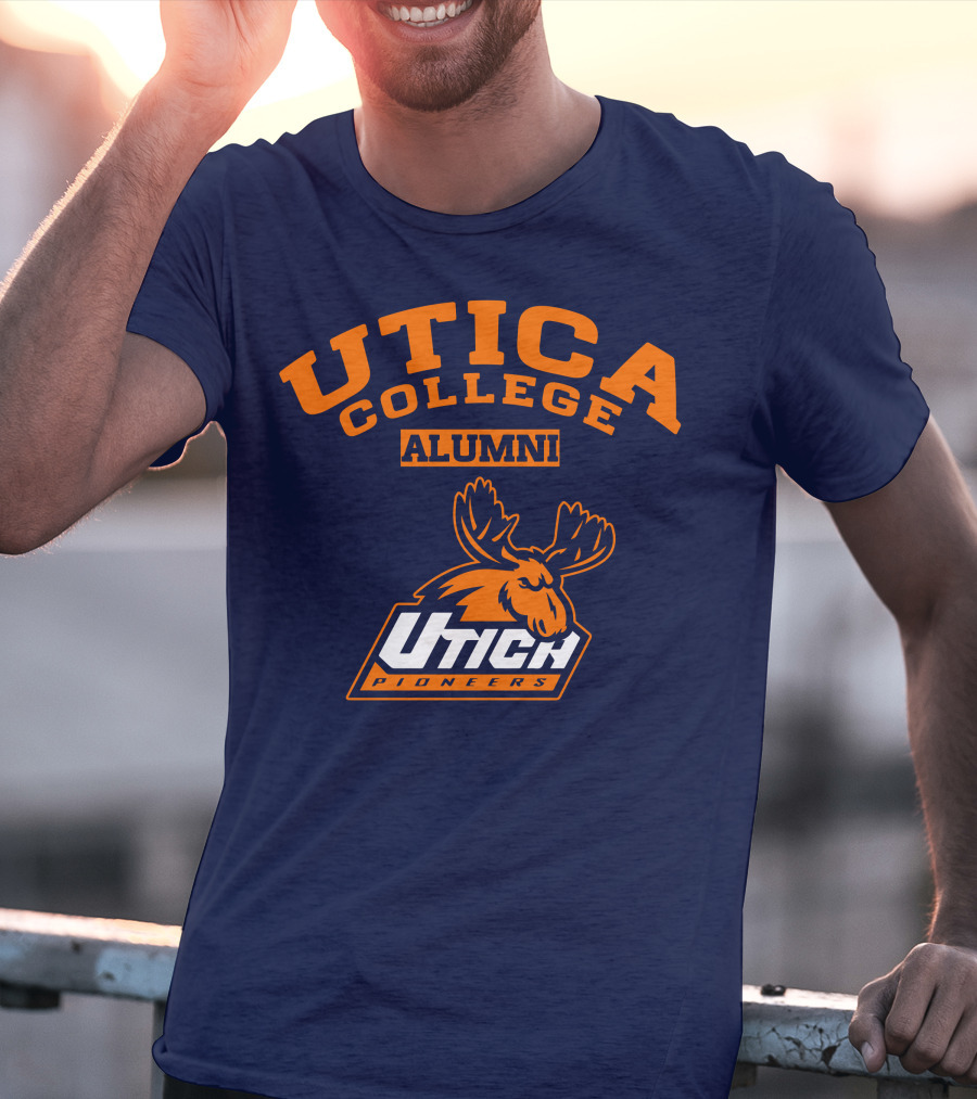 Utica College Alumni Utica Pioneers Moose T-Shirt