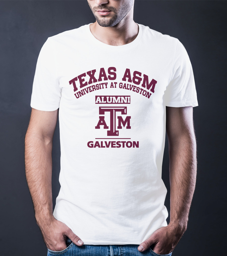 Texas A&M University At Galveston Alumni Aggies Logo Galveston T-Shirt