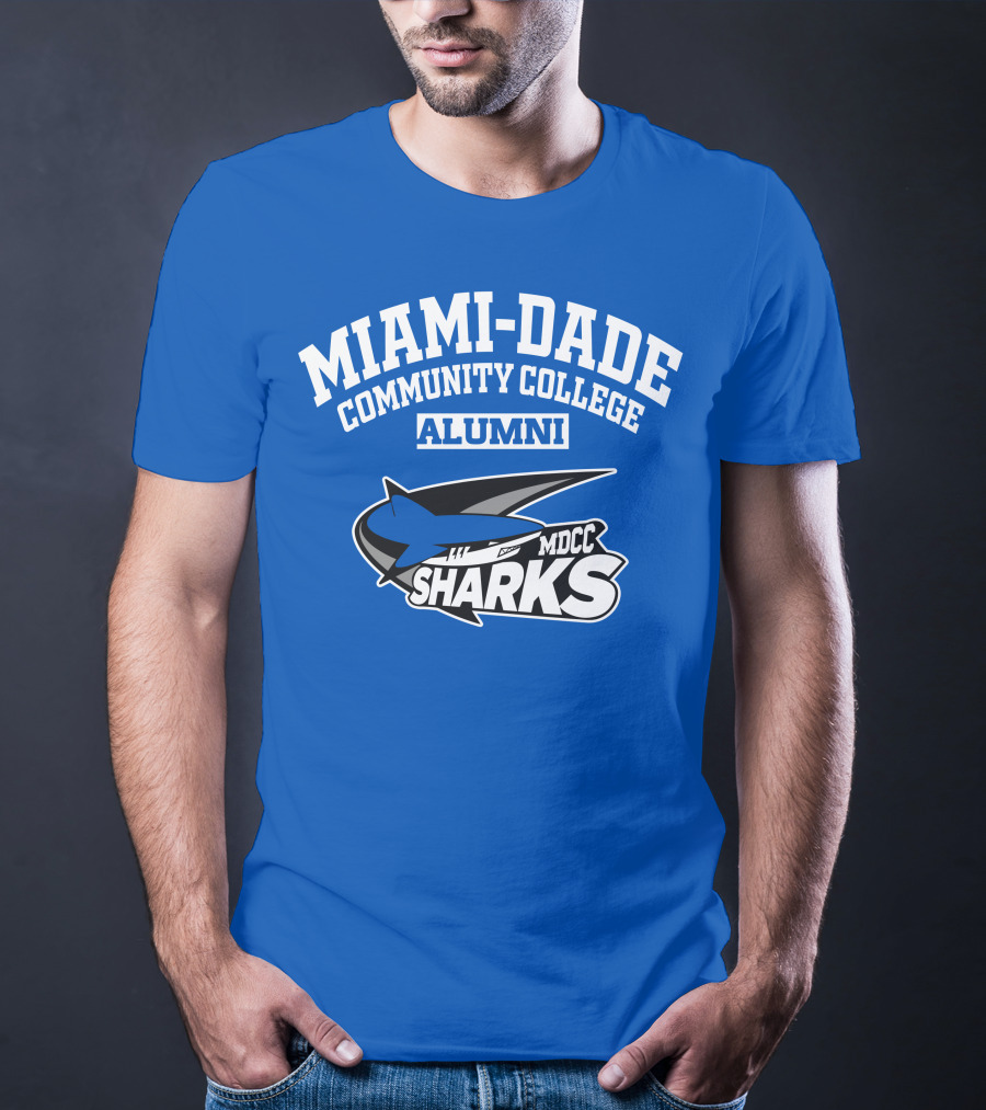 Miami-Dade Community College Alumni MDCC Sharks T-Shirt