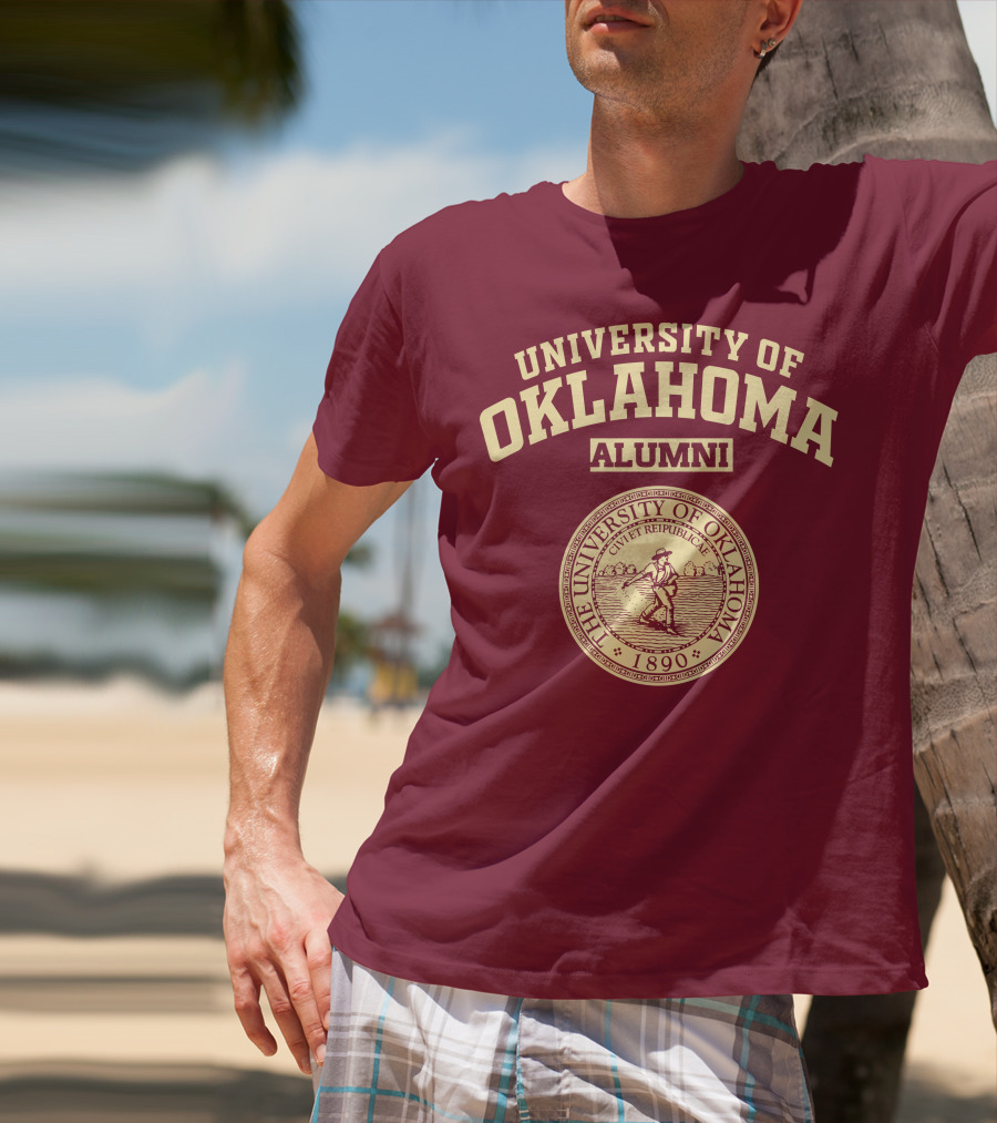 University Of Oklahoma Alumni 1890 Seal T-Shirt