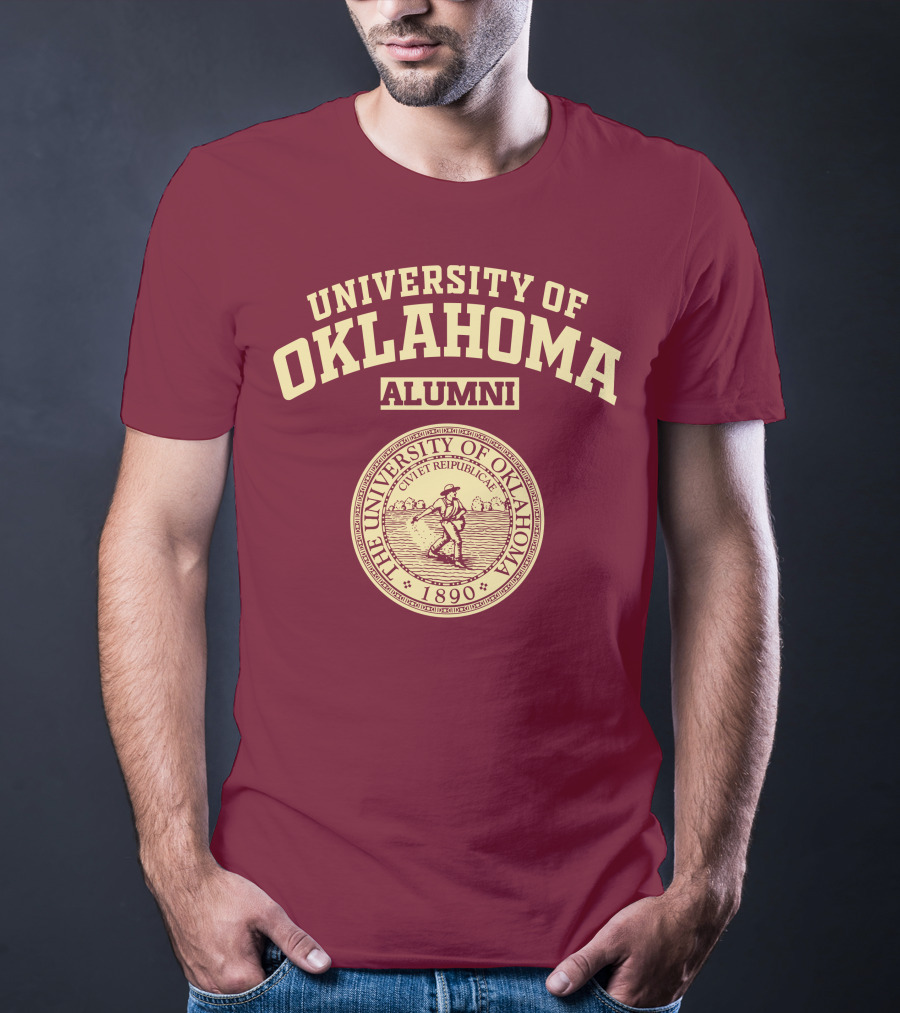 University Of Oklahoma Alumni 1890 Seal T-Shirt