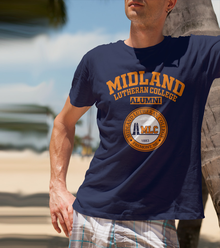 Midland Lutheran College Alumni Mlc Fremont NE 1883 T-Shirt