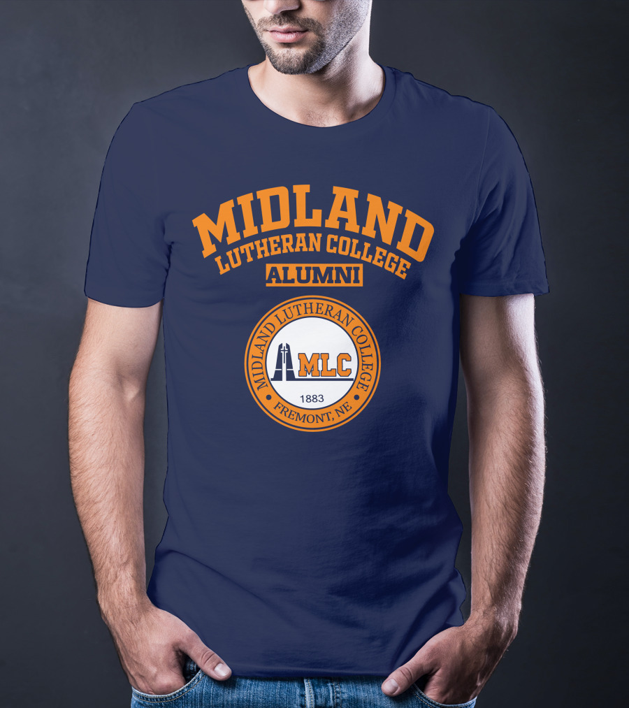 Midland Lutheran College Alumni Mlc Fremont NE 1883 T-Shirt