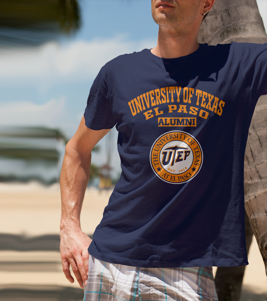 University Of Texas El Paso UTEP Alumni Est. 1914 T-Shirt