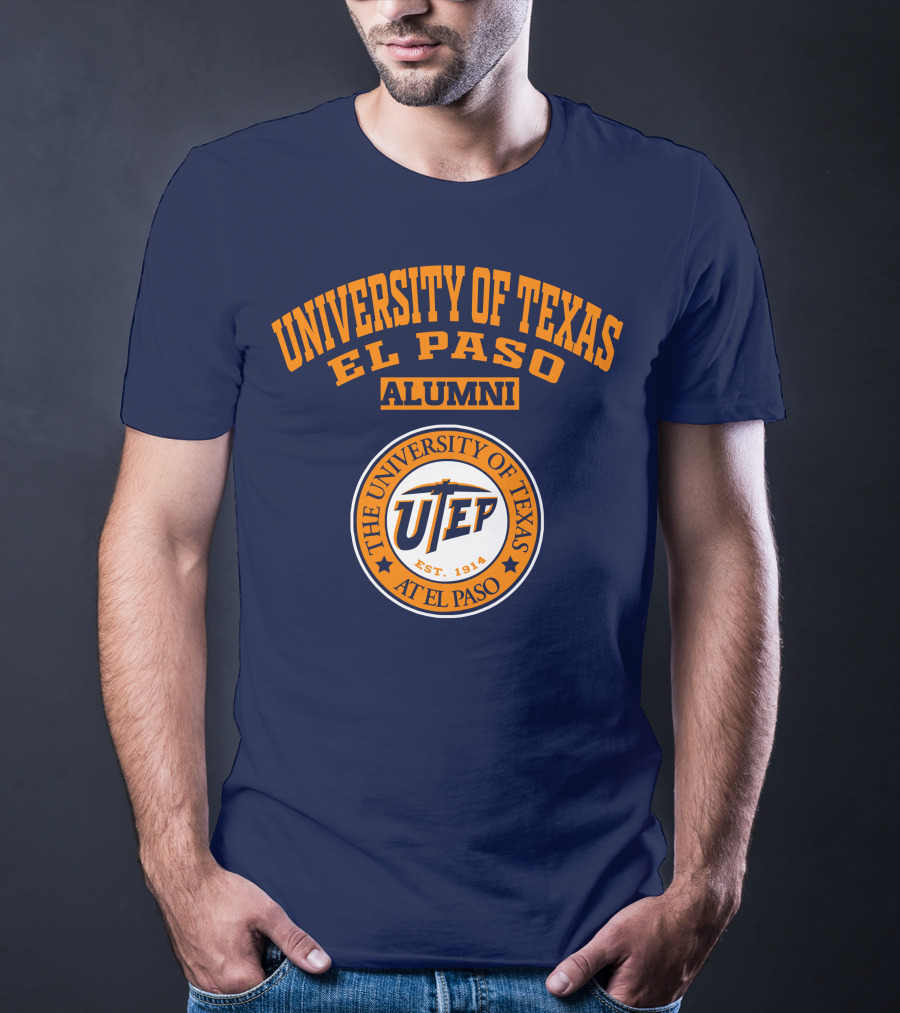 University Of Texas El Paso UTEP Alumni Est. 1914 T-Shirt