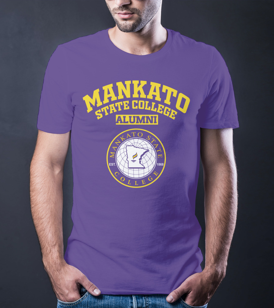 Mankato State College Alumni Est. 1868 T-Shirt