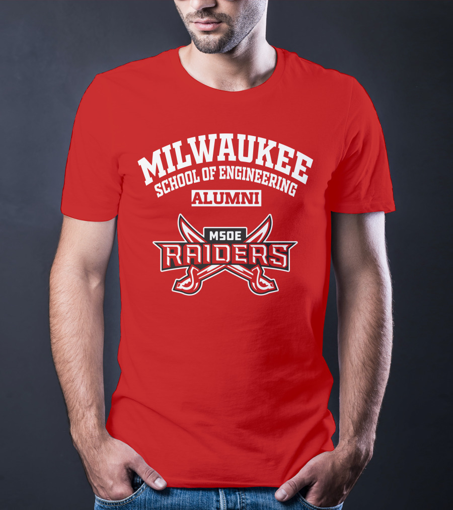 Milwaukee School Of Engineering Alumni Msoe Raiders T-Shirt