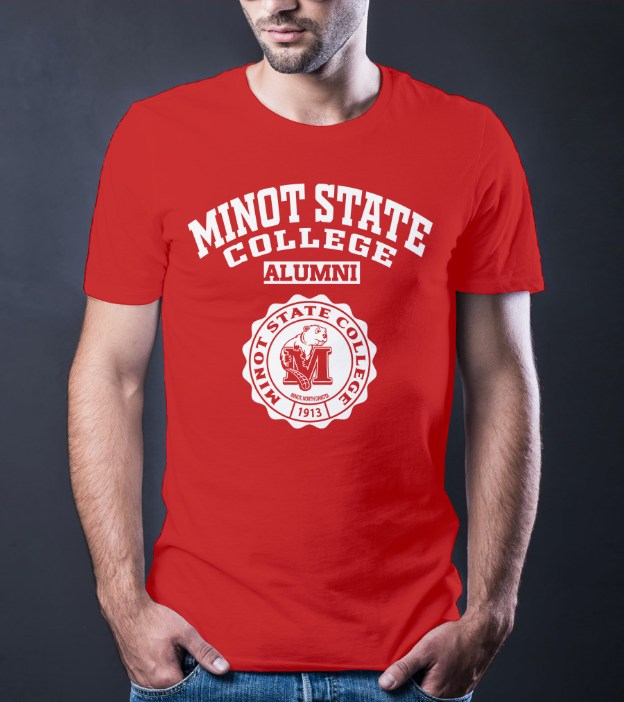 Minot State College Alumni Minot North Dakota 1913 T-Shirt