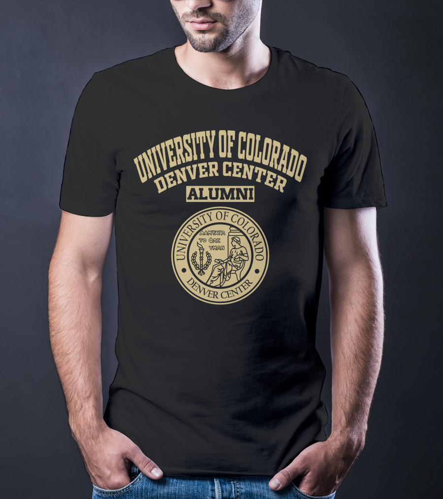 University Of Colorado Denver Center Alumni Seal T-Shirt