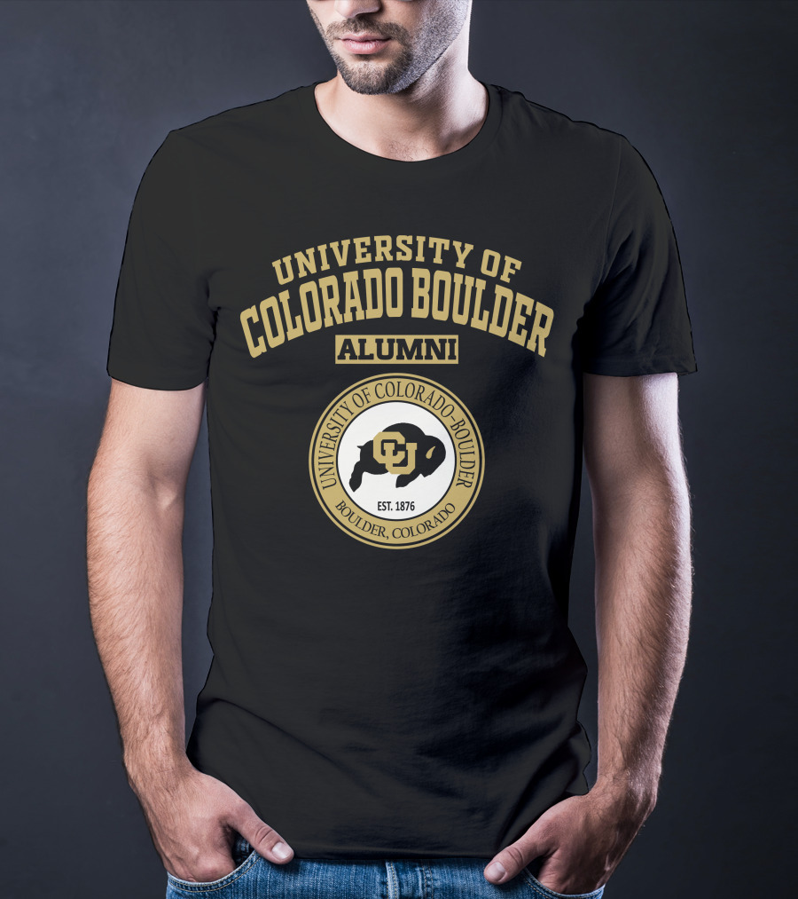 University Of Colorado Boulder Alumni University Of Colorado-Boulder Boulder, Colorado Est. 1876 T-Shirt