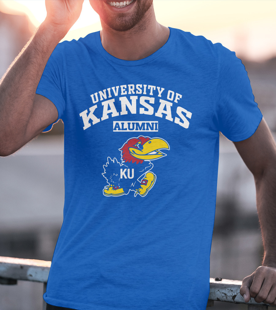 UNIVERSITY OF KANSAS ALUMNI KU Jayhawk T-Shirt