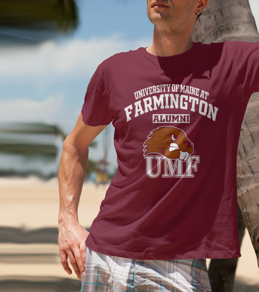 University Of Maine At Farmington Alumni Umf Beavers T-Shirt