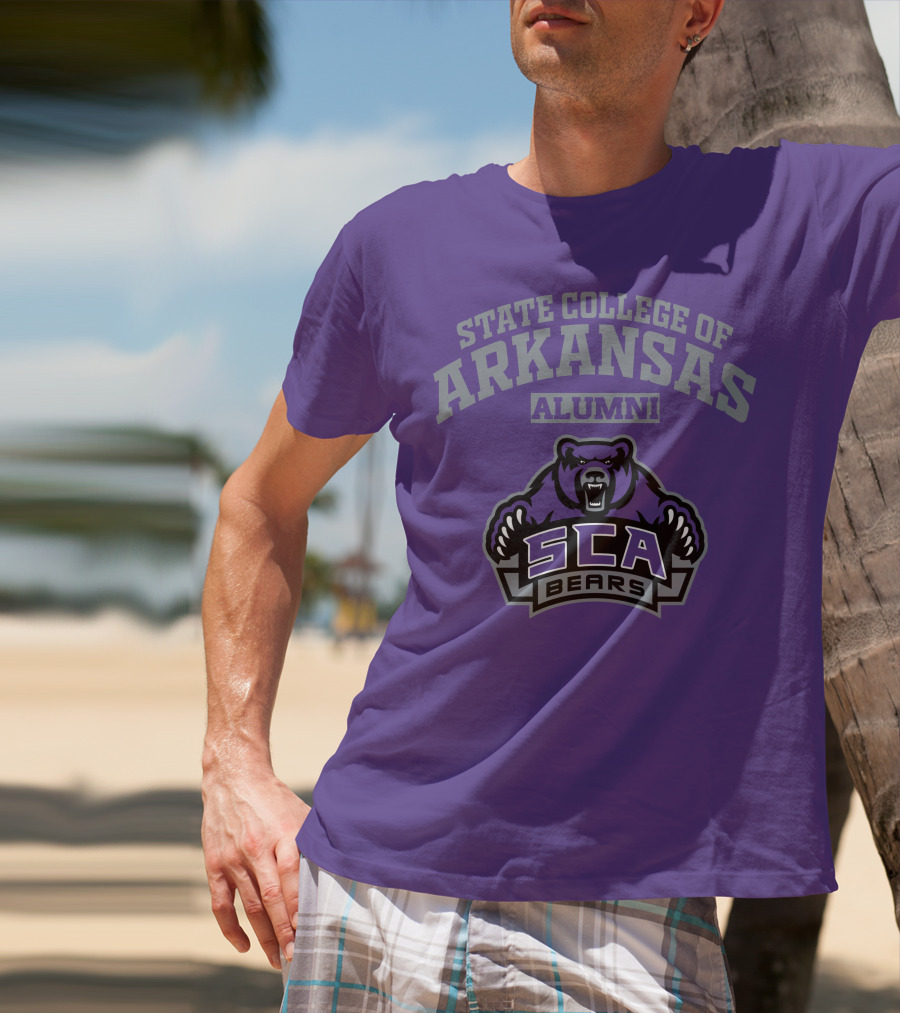 State College Of Arkansas Alumni SCA Bears T-Shirt