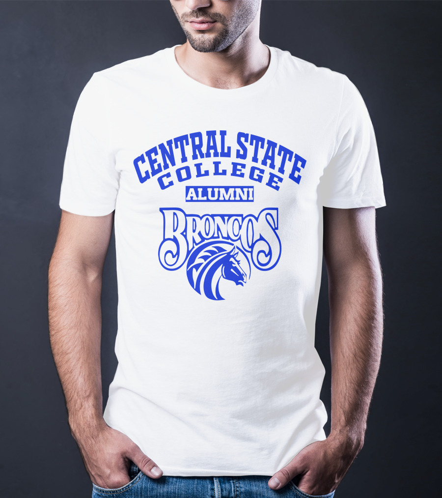 Central State College Alumni Broncos T-Shirt