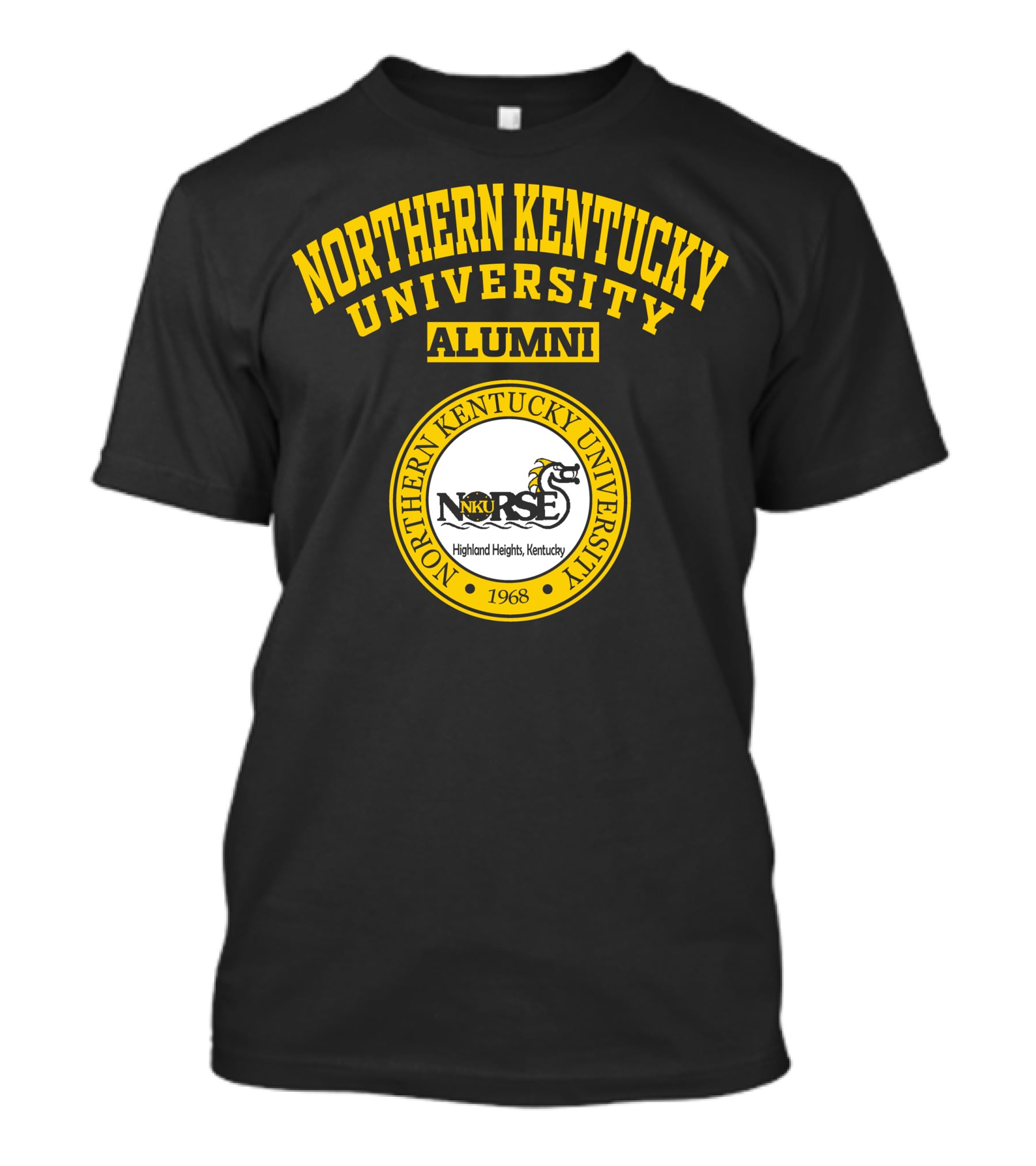 Northern Kentucky University Alumni Norse Highland Heights Kentucky 1968 T-Shirt