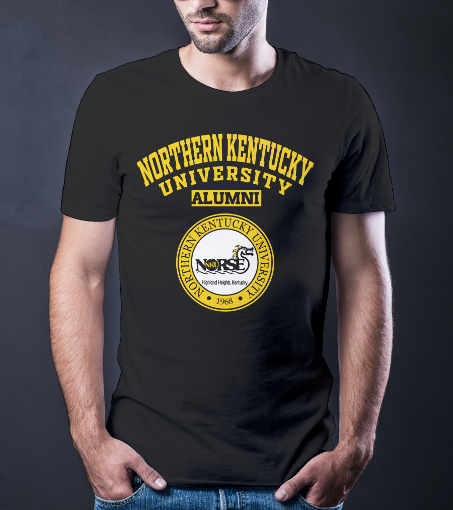 Northern Kentucky University Alumni Norse Highland Heights Kentucky 1968 T-Shirt
