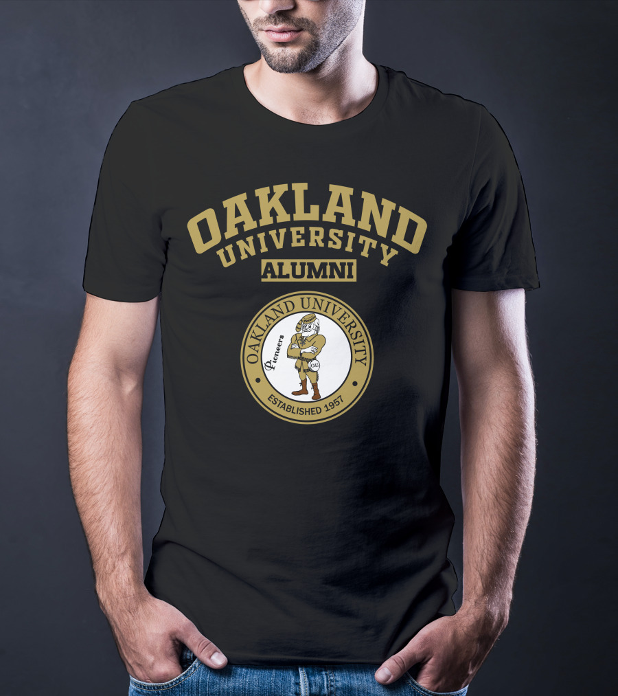 Oakland University Alumni Pioneers Established 1957 T-Shirt