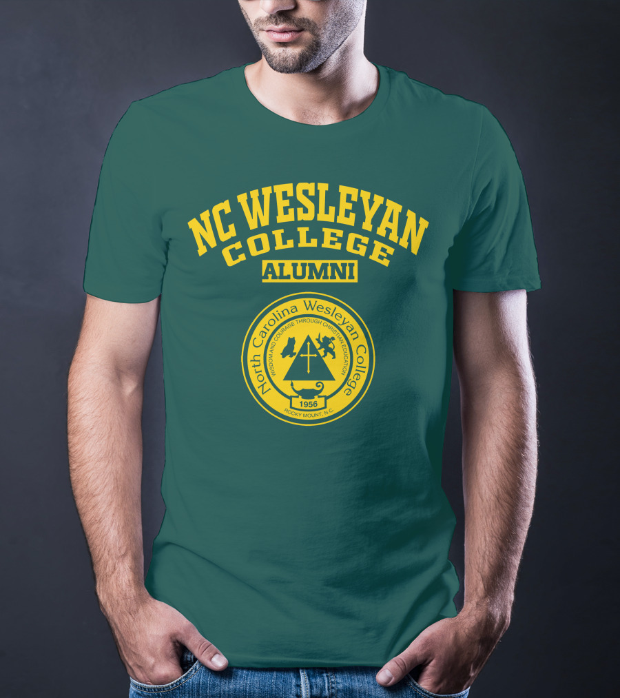 NC Wesleyan College Alumni North Carolina Wesleyan College Rocky Mount N.C. 1956 T-Shirt