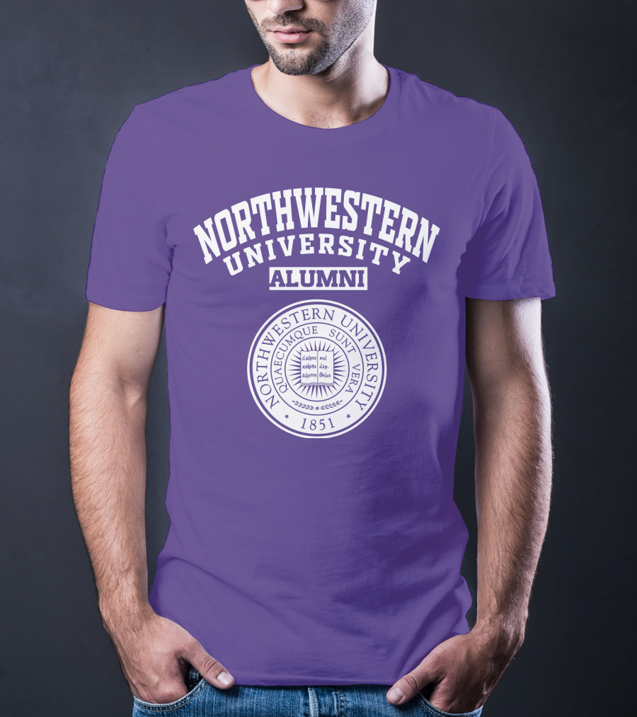 Northwestern University Alumni 1851 Seal T-Shirt