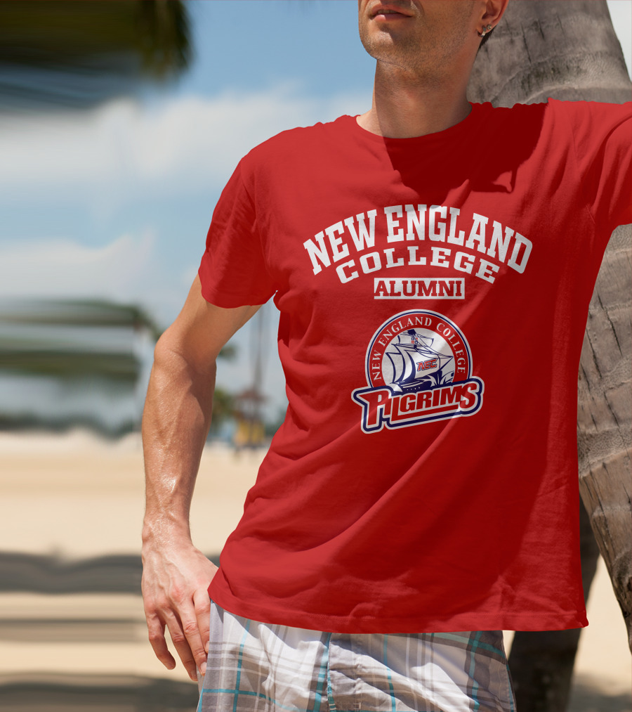 New England College Alumni Pilgrims NEC T-Shirt