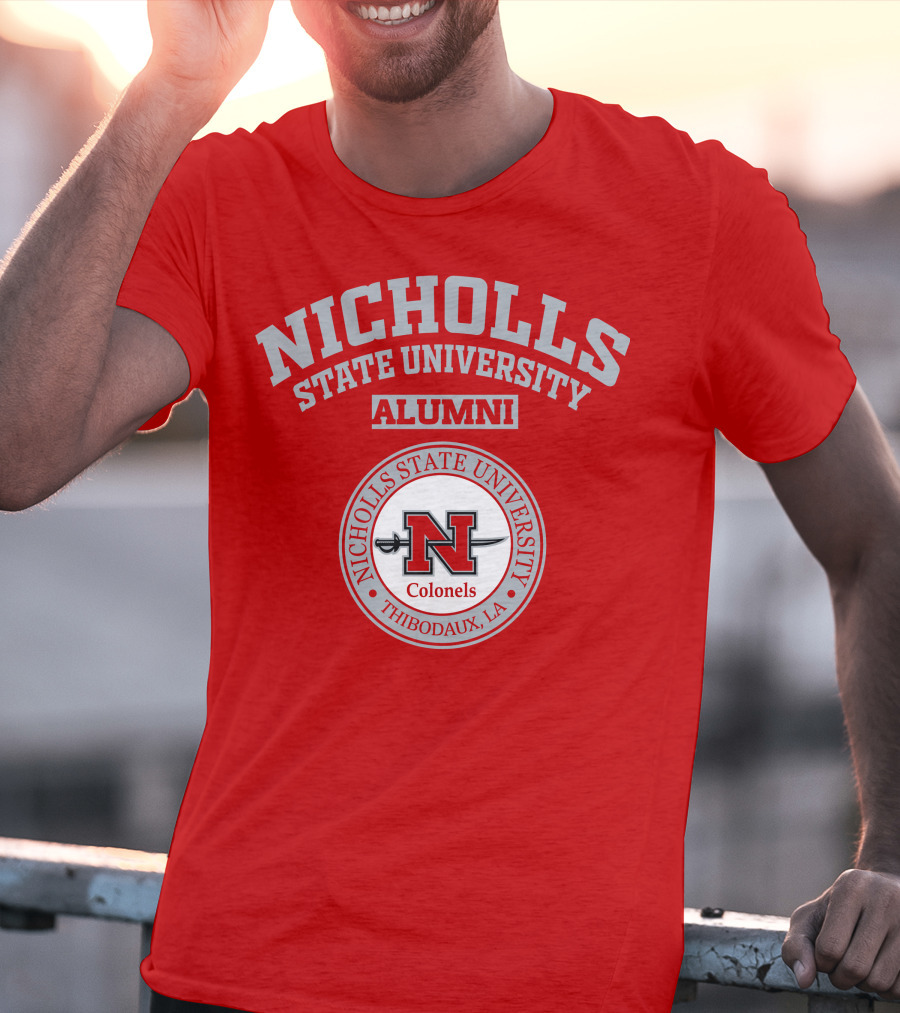 Nicholls State University Alumni Colonels Thibodaux LA T-Shirt