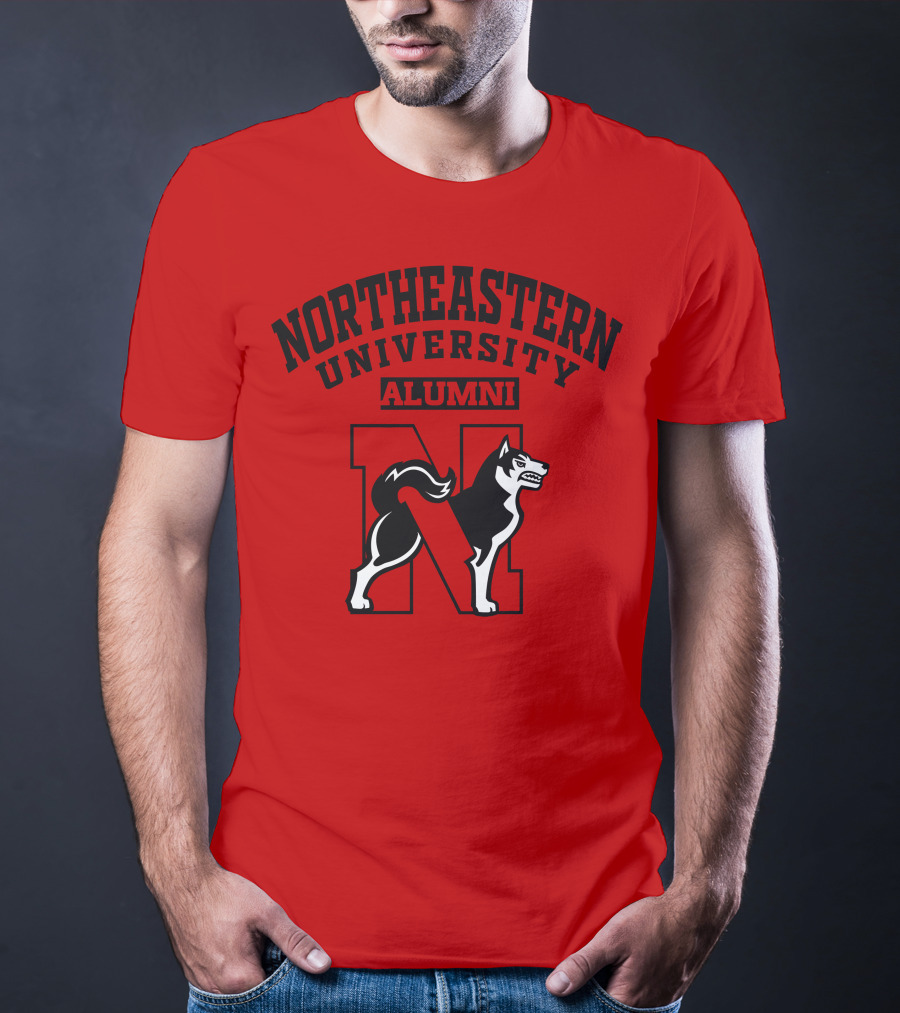 Northeastern University Alumni Husky T-Shirt