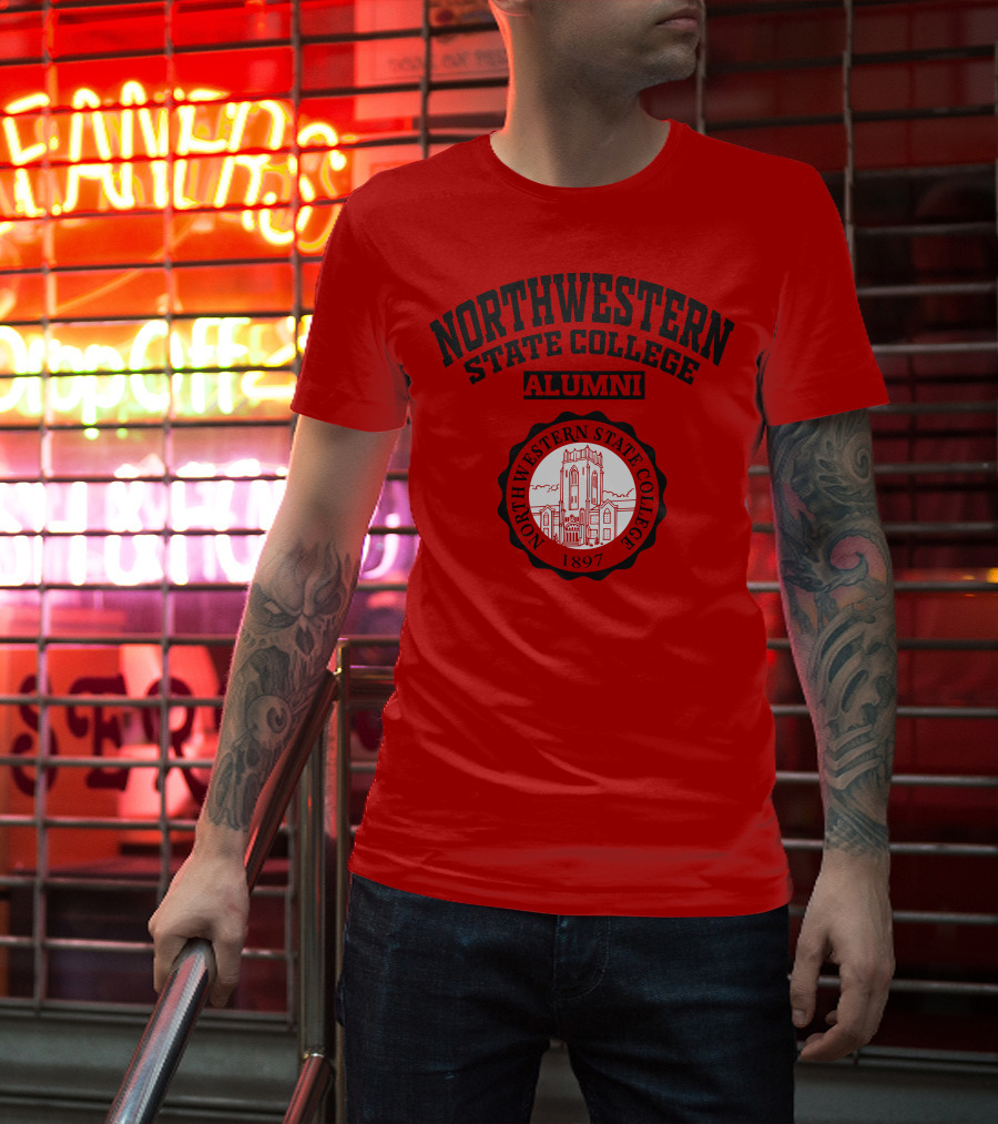 Northwestern State College Alumni 1897 Emblem T-Shirt